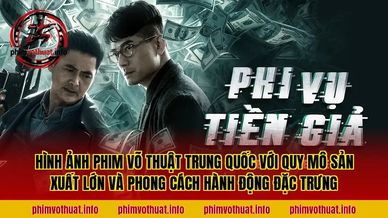 Hình ảnh phim võ thuật Trung Quốc với quy mô sản xuất lớn và phong cách hành động đặc trưng