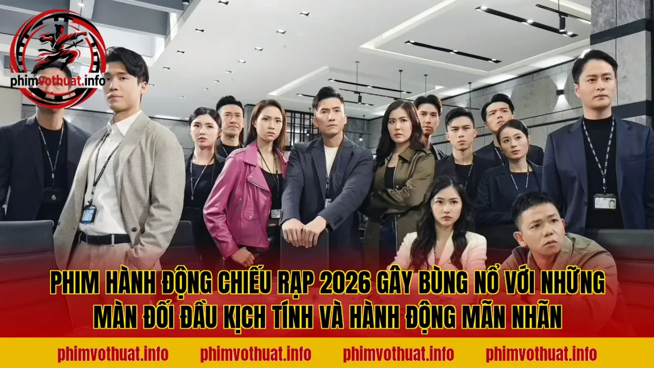 PHIM HÀNH ĐỘNG CHIẾU RẠP 2026 GÂY BÙNG NỔ VỚI NHỮNG MÀN ĐỐI ĐẦU KỊCH TÍNH VÀ HÀNH ĐỘNG MÃN NHÃN